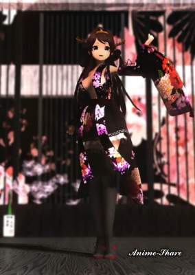 [MMD] 【罪袋注意】金剛4姉妹+ 【GOKURAKU-JOUDO】