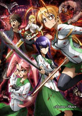Школа Мертвяков / Highschool of the Dead fanservice compilation + OVA — смотреть хентай онлайн