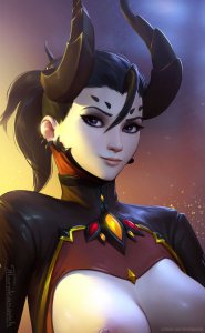 Overwatch Ebony Edition — смотреть хентай онлайн