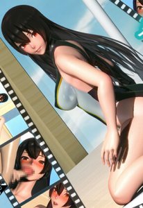 Seduction in Racing Swimwear
