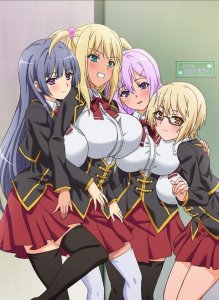 Kyonyuu Dosukebe Gakuen / Непослушная Грудастая Академия