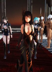 [MMD] A video about the fact that the emperor brides who seemed to be great in the table were just a dick of you (you) behind the scenes (Ghost Dance)