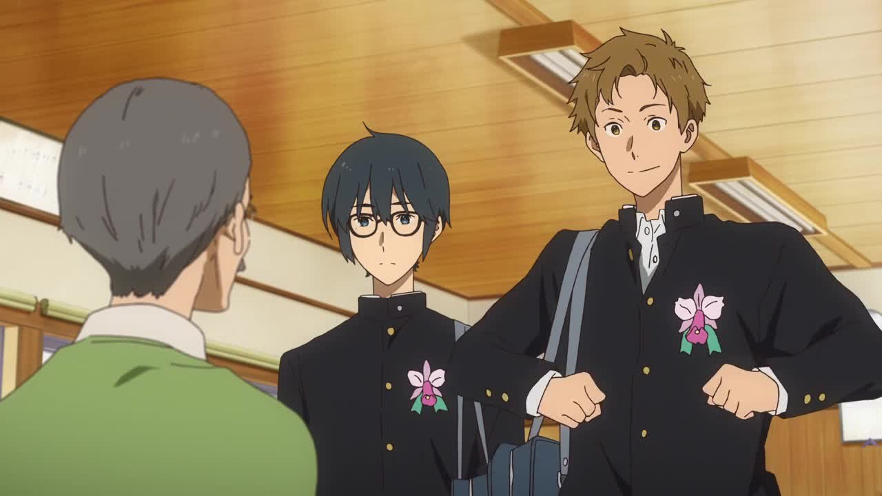 Юто уэмура. Tsurune: Kazemai Koukou Kyuudoubu.