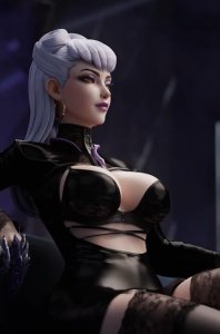 [Blender] Evelynn Board Meeting — смотреть хентай онлайн