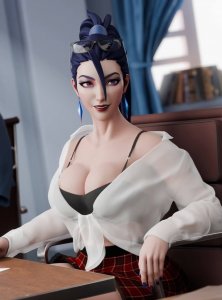 [Blender] Kaisa Academy — смотреть хентай онлайн